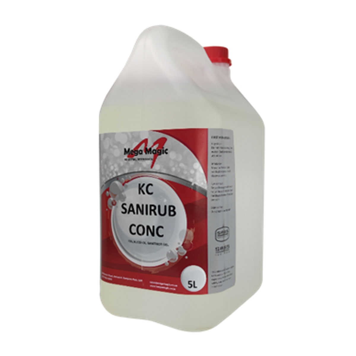 Desinfectante Alcool Gel/Kc Sanirub 5L